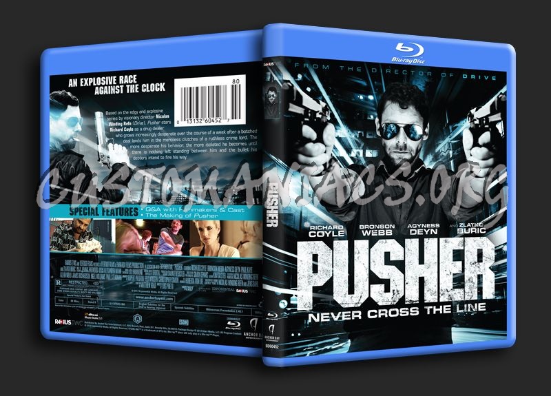 Pusher blu-ray cover