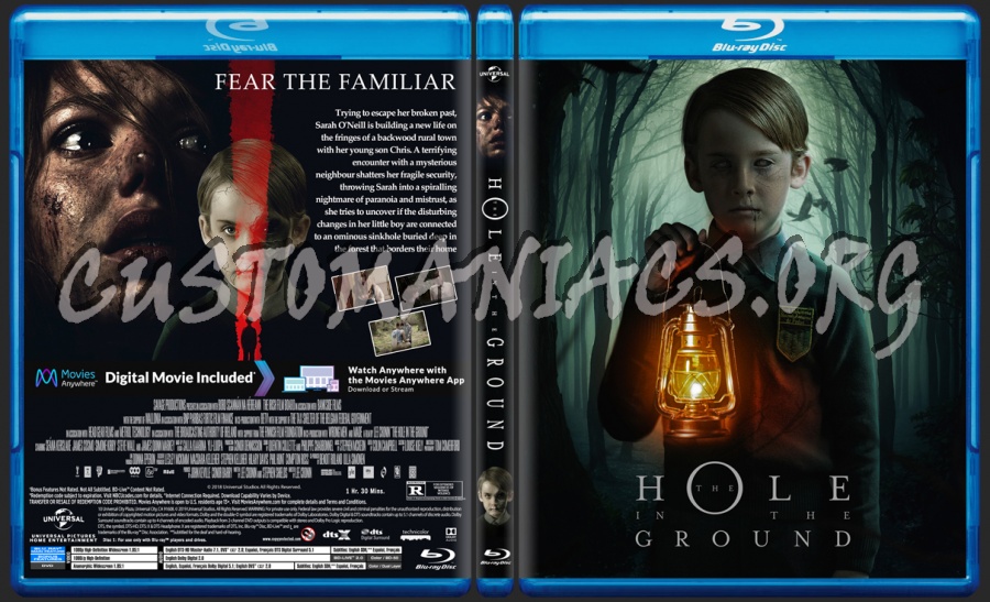 The Hole In The Ground blu-ray cover