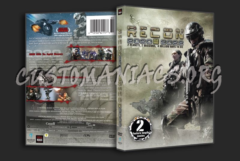 Recon 2020 + Recon 2022 dvd cover