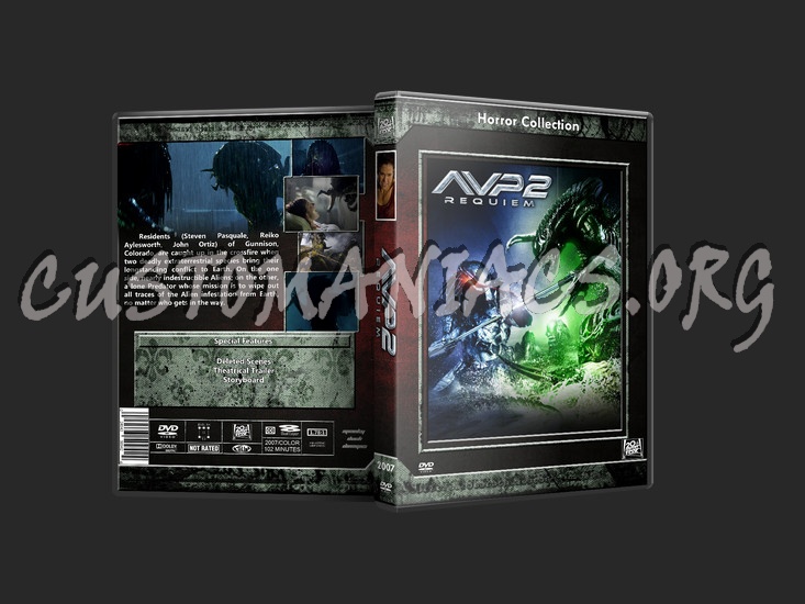 Alien vs Predator Requiem dvd cover