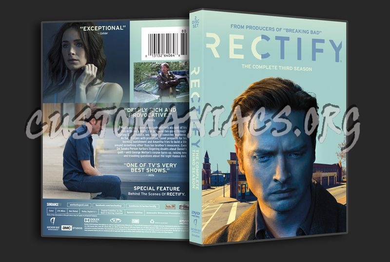 Rectify Season 3 dvd cover