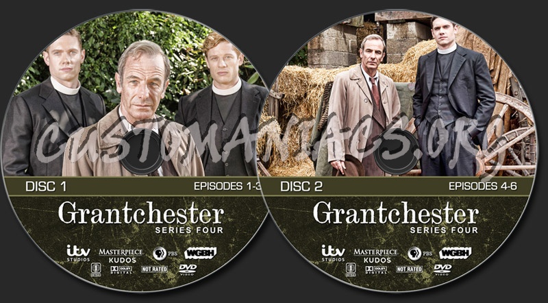 Grantchester - Season 4 dvd label