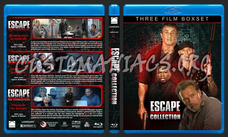 Escape Plan Collection blu-ray cover