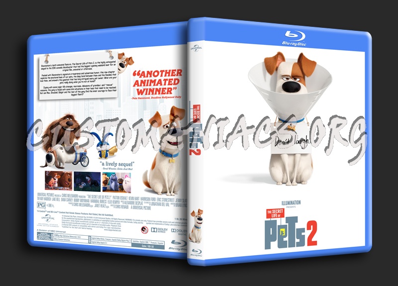 The Secret Life Of Pets 2 dvd cover