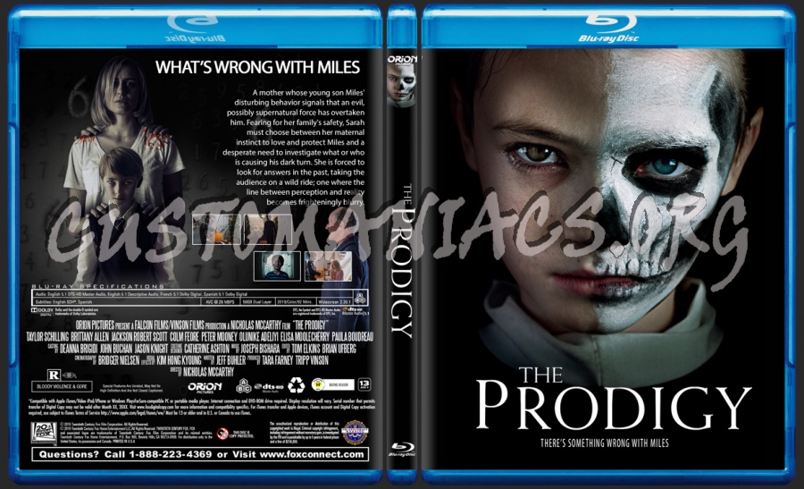 The Prodigy 2019 blu-ray cover