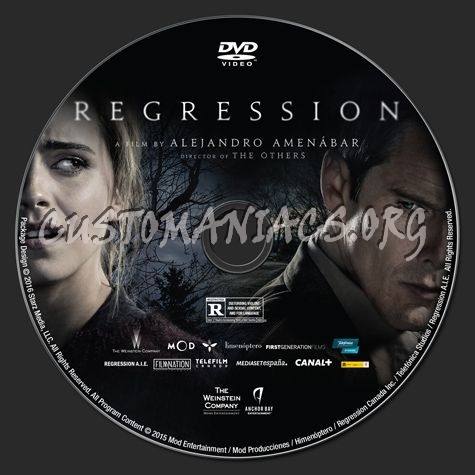 Regression dvd label