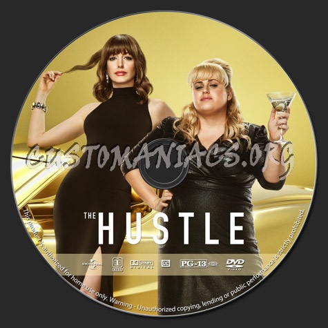 The Hustle dvd label