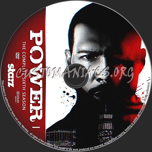 Power Season 6 dvd label