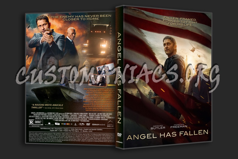 Angel Has Fallen dvd cover