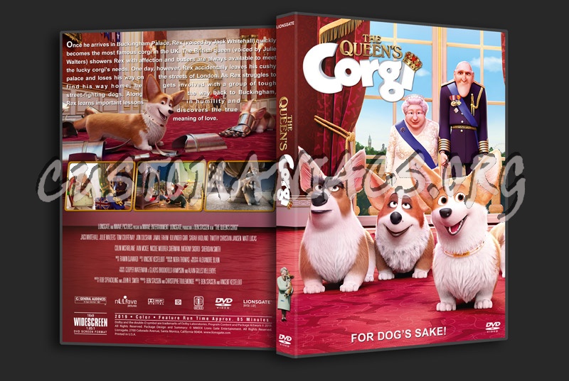 The Queen's Corgi dvd cover