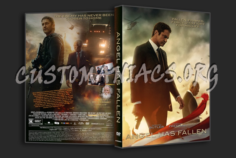 Angel Has Fallen dvd cover