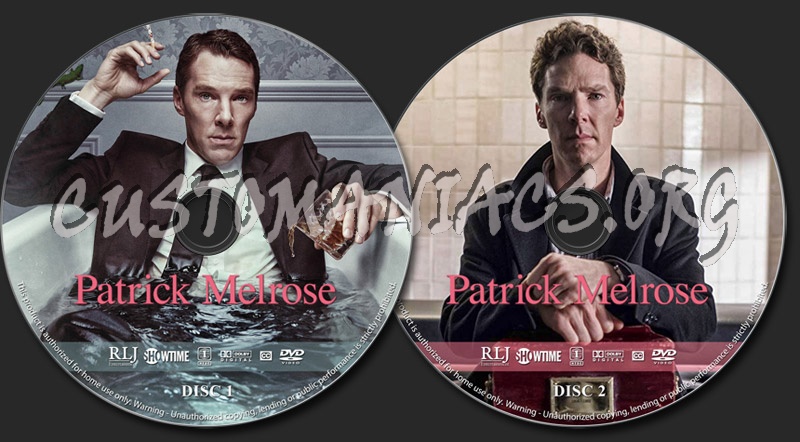 Patrick Melrose dvd label