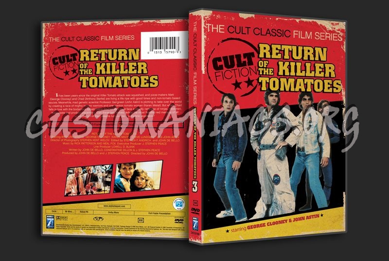 Return of the Killer Tomatoes dvd cover