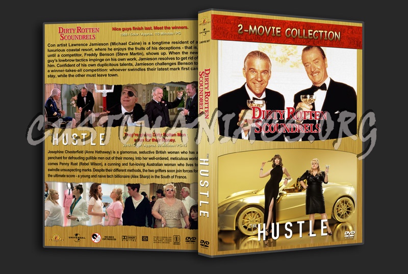 Dirty Rotten Scoundrels / The Hustle Double Feature dvd cover