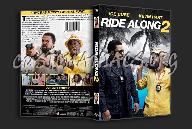 Ride Along 2 dvd cover