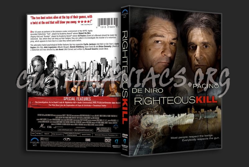 Righteous Kill dvd cover