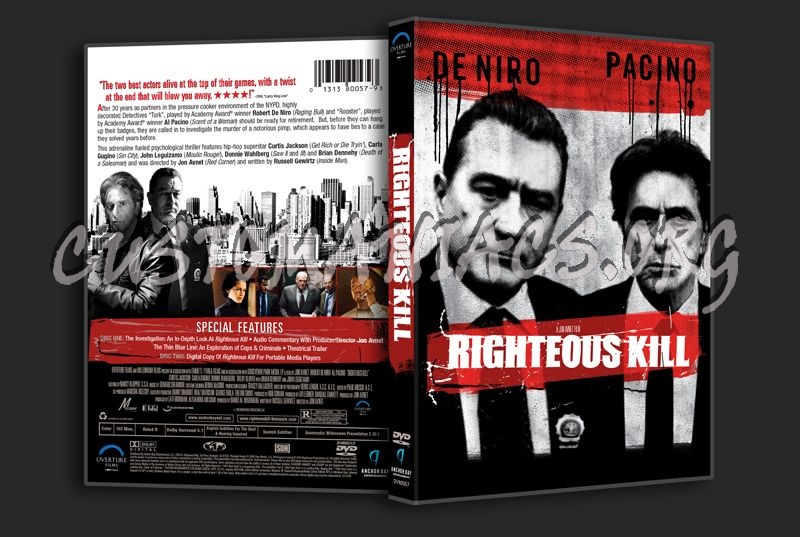 Righteous Kill dvd cover