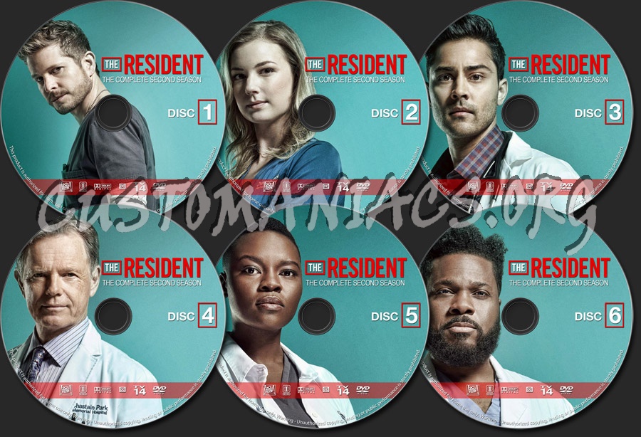 The Resident - Season 2 dvd label