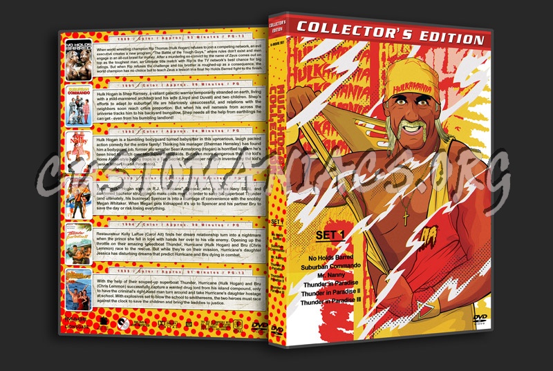 Hulk Hogan Collection - Set 1 dvd cover