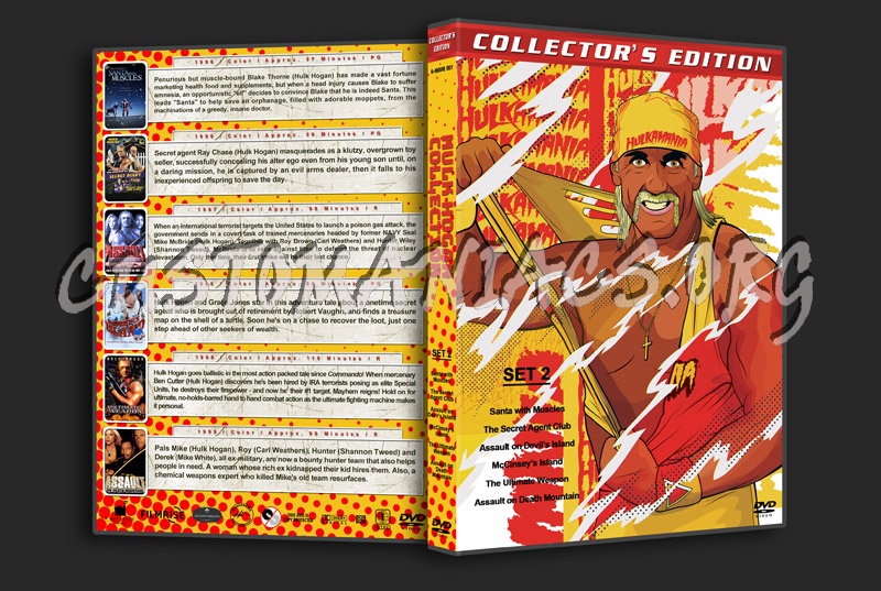 Hulk Hogan Collection - Set 2 dvd cover