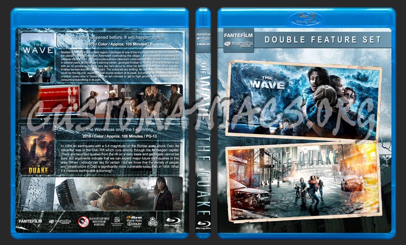 The Wave / The Quake Double Feature blu-ray cover