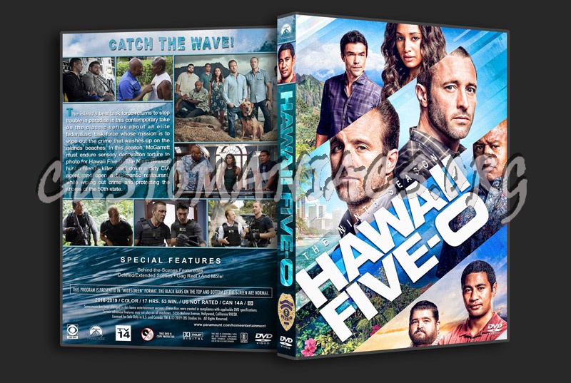 Hawaii Five-O - Season 9 dvd cover