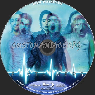 Flatliners (2018) blu-ray label