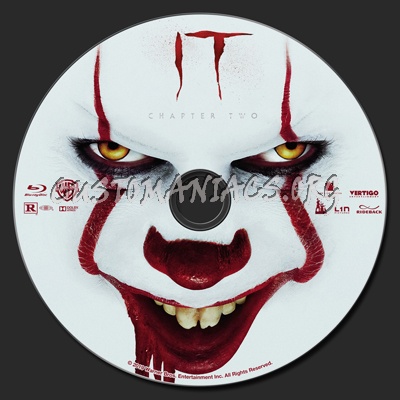 It Chapter Two blu-ray label