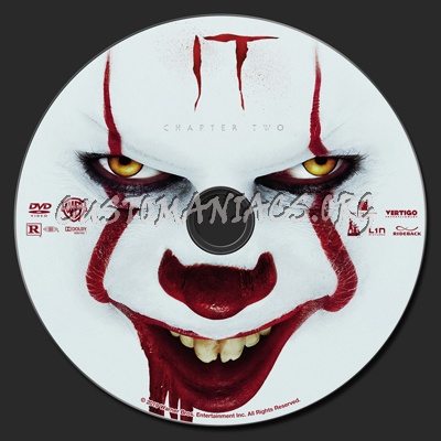 It Chapter Two dvd label