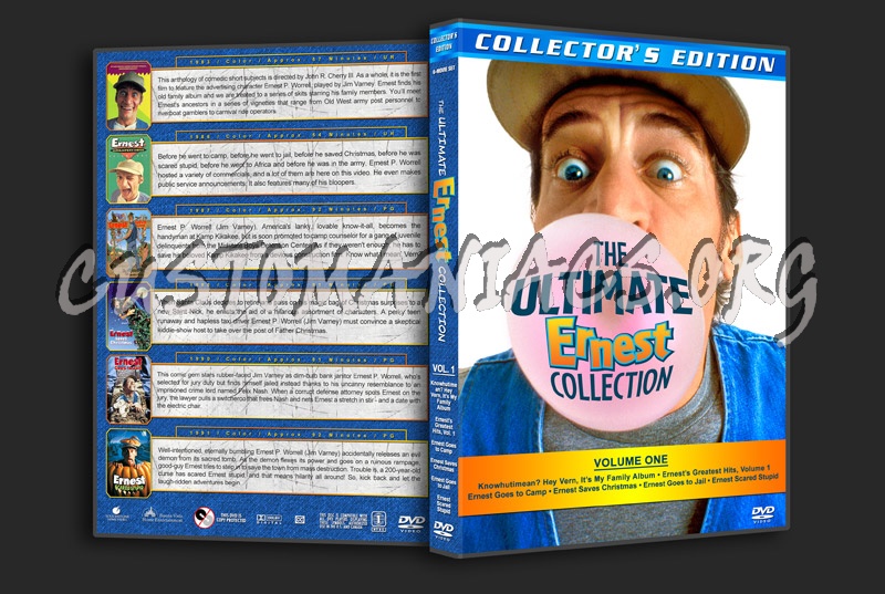 The Ultimate Ernest Collection - Volume One dvd cover