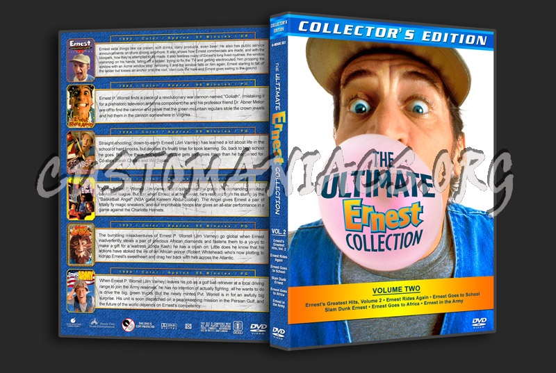 The Ultimate Ernest Collection - Volume Two dvd cover