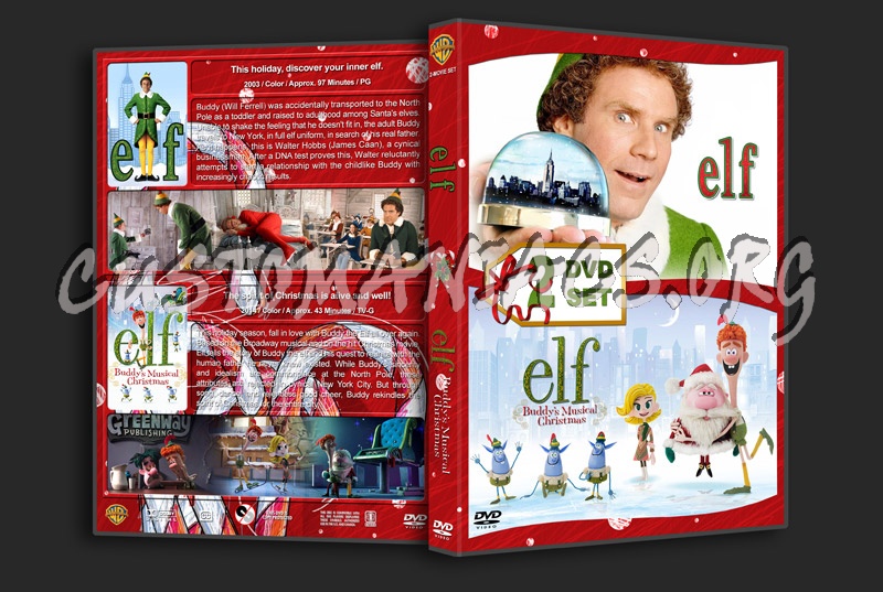 Elf Double Feature dvd cover