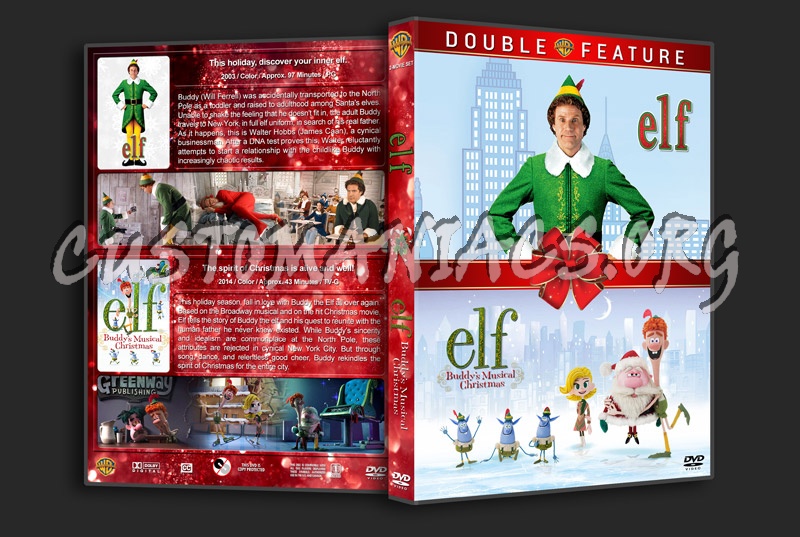 Elf Double Feature dvd cover