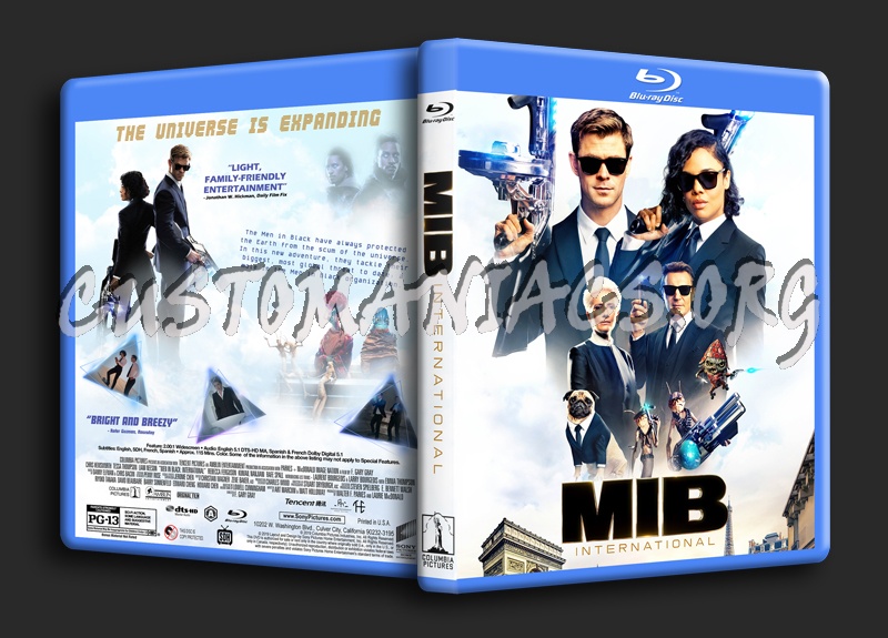 Men In Black: International dvd cover