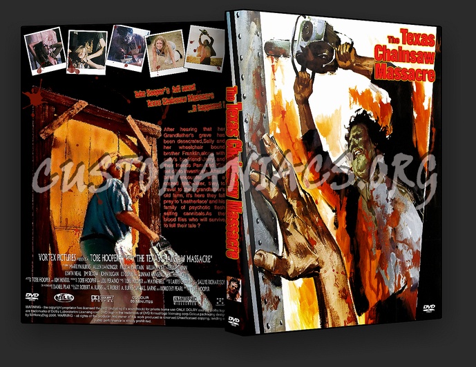 The Texas Chainsaw Massacre dvd cover