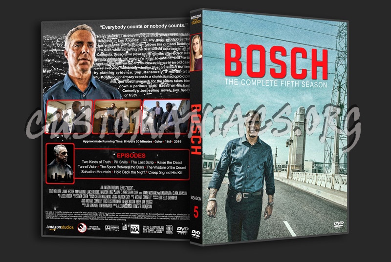 Bosch - Season 5 dvd cover