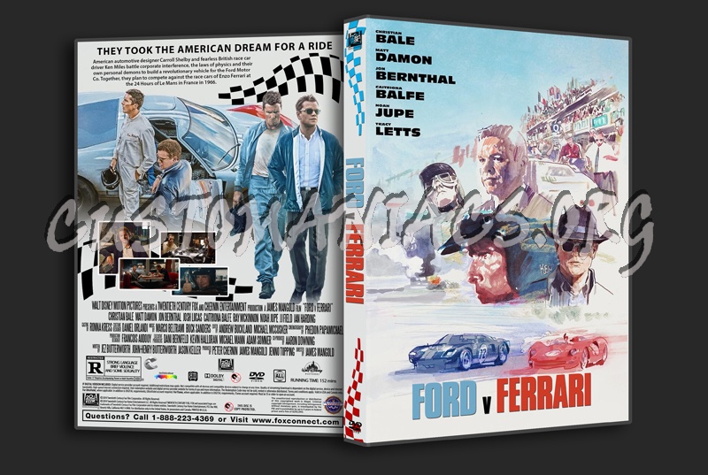 Ford v Ferrari dvd cover