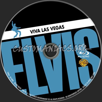Viva Las Vegas blu-ray label