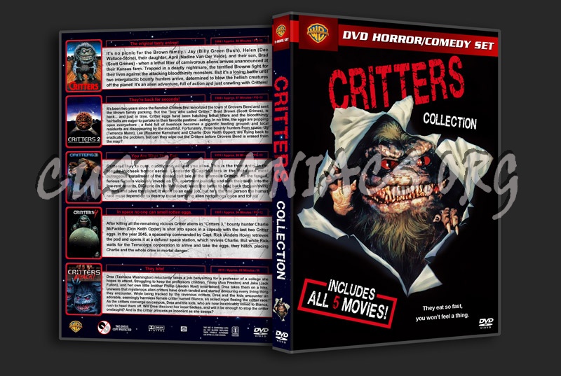 Critters Collection dvd cover