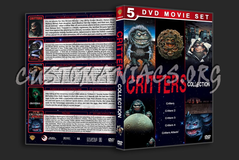 Critters Collection dvd cover