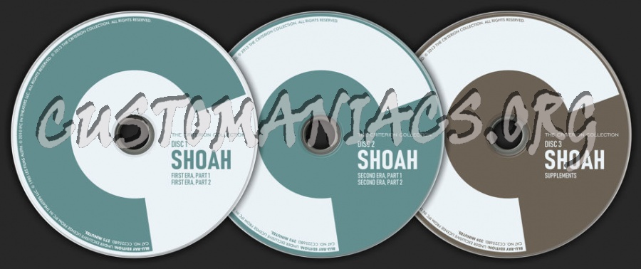 663 - Shoah dvd label