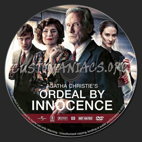 Ordeal by Innocence dvd label