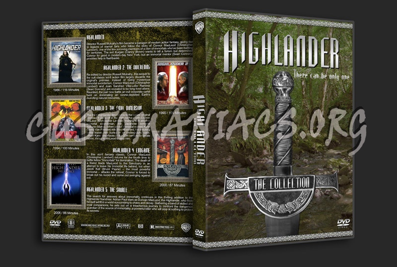 Highlander Collection dvd cover