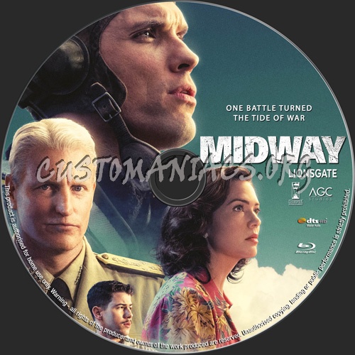 Midway 2019 blu-ray label