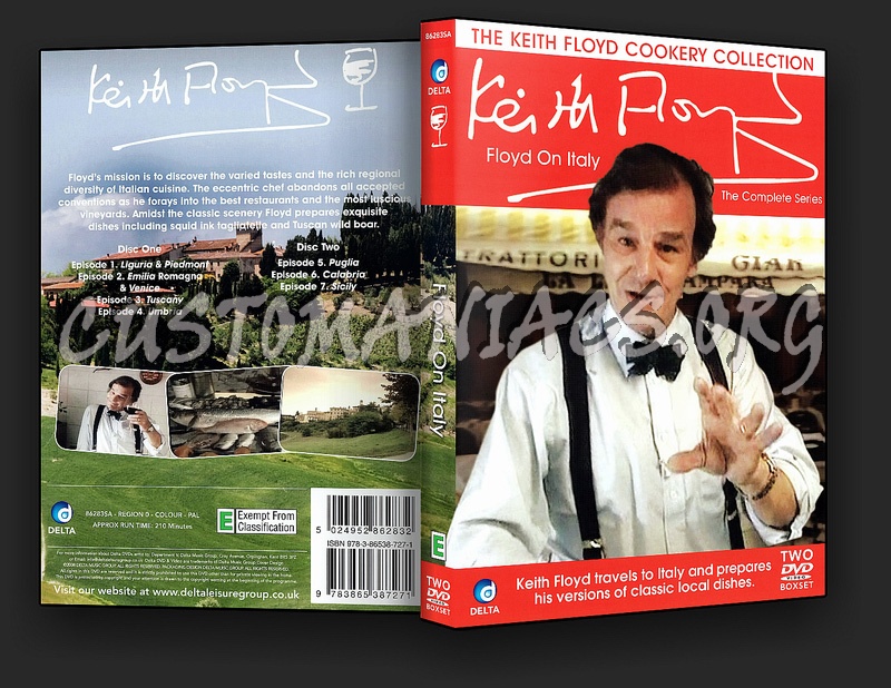 Keith Floyd: Floyd On Italy dvd cover