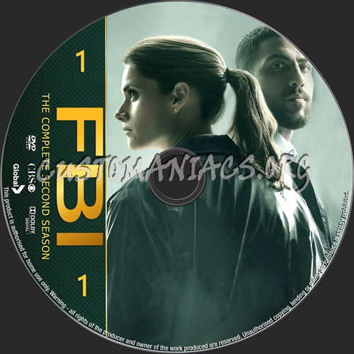FBI Season 2 dvd label