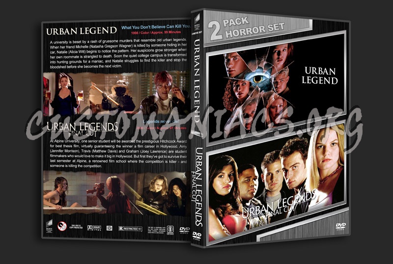 Urban Legend / Urban Legends: Final Cut Double Feature dvd cover