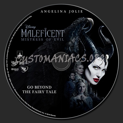 Maleficent: Mistress Of Evil dvd label