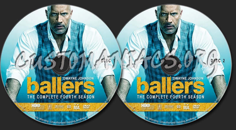 Ballers - Season 4 dvd label