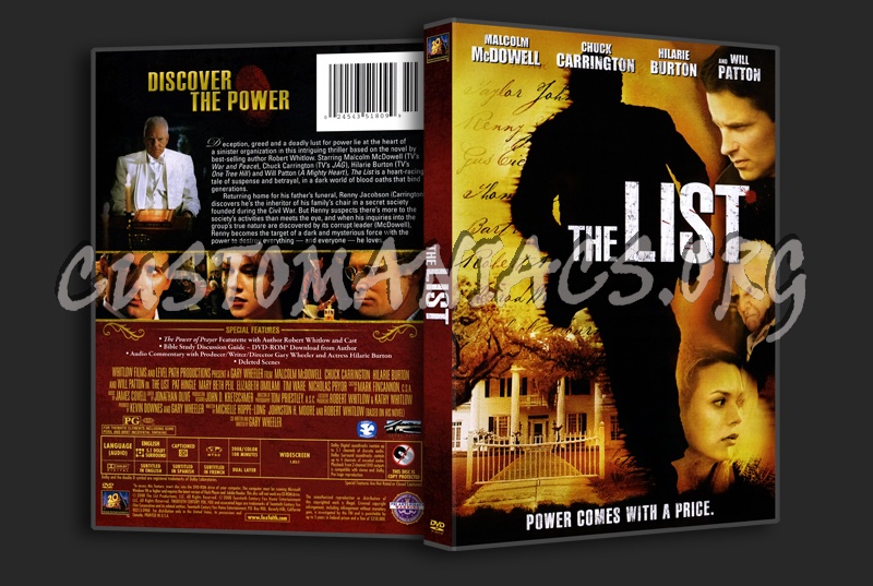 The List dvd cover